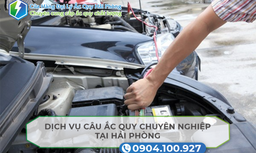 Dịch vụ câu ắc quy chuyên nghiệp tại Hải Phòng